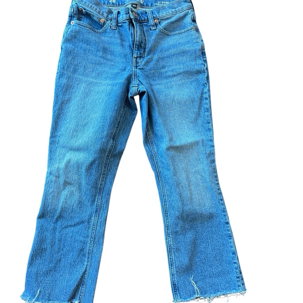 J. Crew Women's Straight Leg Jeans in Blue